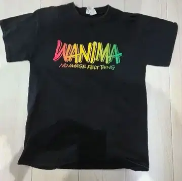 WANIMA 블랙 T셔츠 M 사이즈