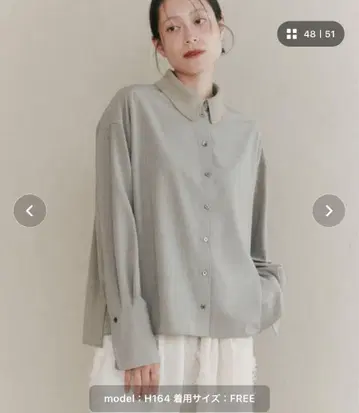 audrey and jonn wad 니트 옷깃 마이크로 체크 셔츠