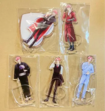 핑크와 하바네로 아크릴 스탠드 5종