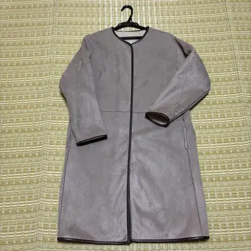 르 쿠르 블랑 플리스 무스탕 코트 사이즈 36