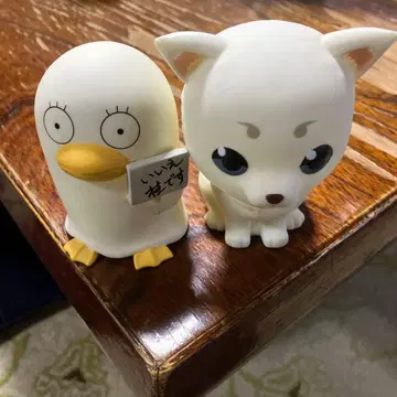 은혼 개와 펭귄 저금통 세트