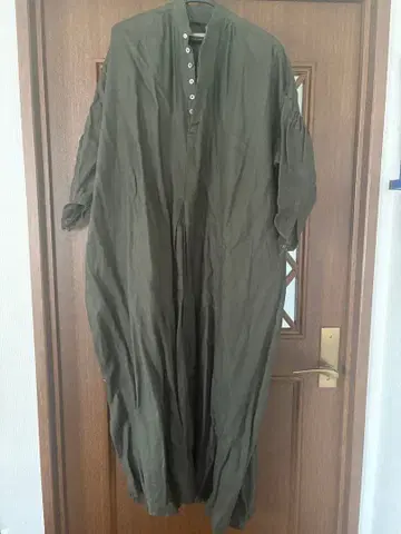 suzuki takayuki 페잔트 드레스 카키