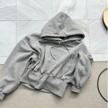 nyxu 컴팩트 후디 그레이