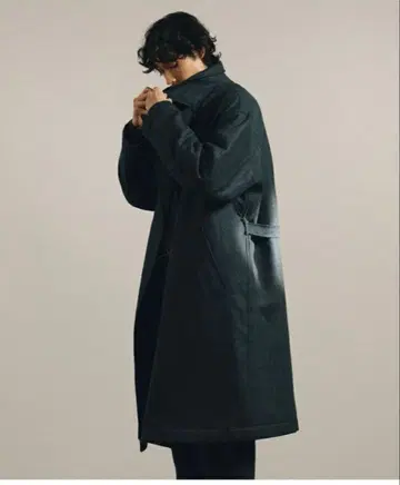 JOSEPH STUDIO 블랙 스텐카라 코트