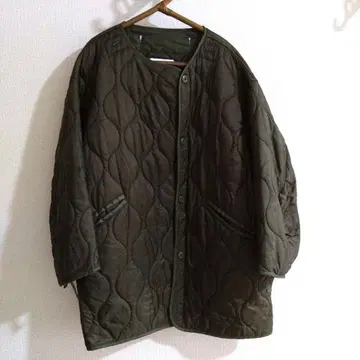 프릭스스토어 라이너 퀼팅 자켓 카키