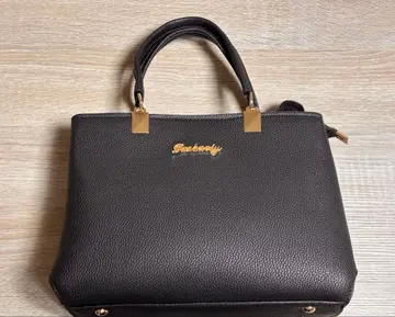 핸드 숄더백 블랙