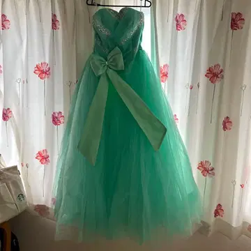 컬러 드레스 롱 드레스 연주회 웨딩 브라이덜 여성용 드레스