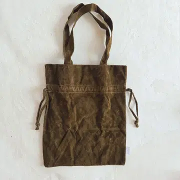 다크 브라운 스웨이드풍 토트백 UNITED ARROWS