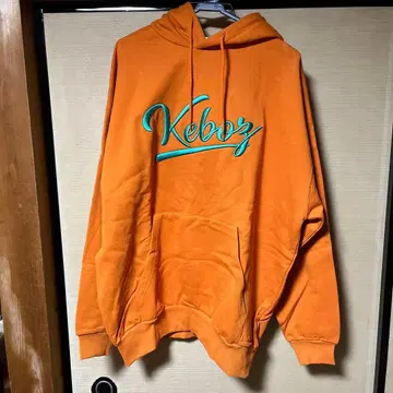 Keboz 오렌지 후드티 LARGE