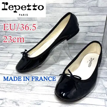 repetto 레페토 발레 슈즈 샌드 리옹 블랙 23cm