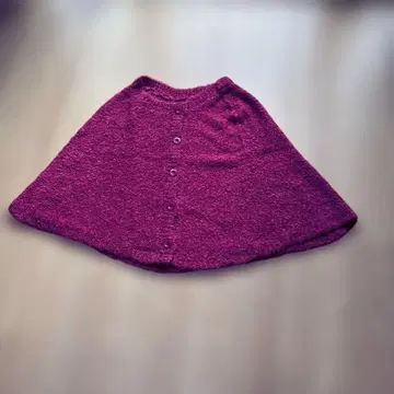 따뜻한 니트 판초/케이프