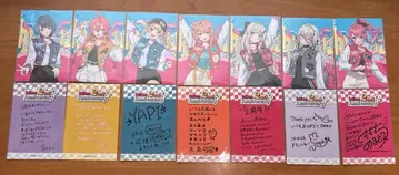 니지산지 Idios 2nd Anniversary 브로마이드 엽서