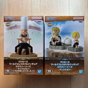 미개봉 새상품 원피스 월드 컬렉션 로그 스토리 상디 세트