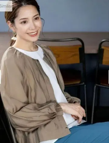 ONWARD 시어 블루종 모카 S 사이즈