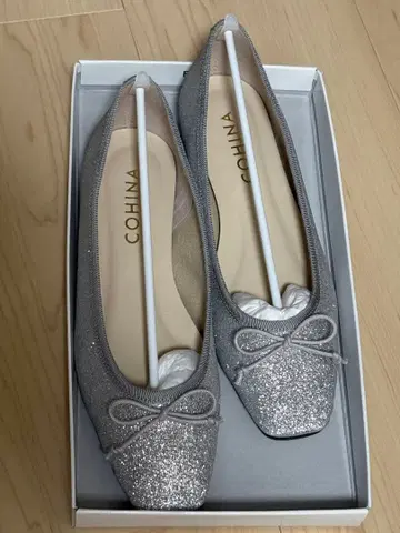 (새상품) cohina 스퀘어토 발레 슈즈