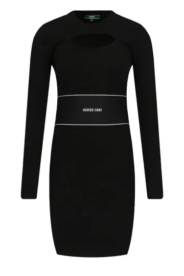 GUESS 게스 슬림핏 원피스 블랙