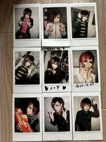 R지정 Z씨 폴라로이드 9장 세트