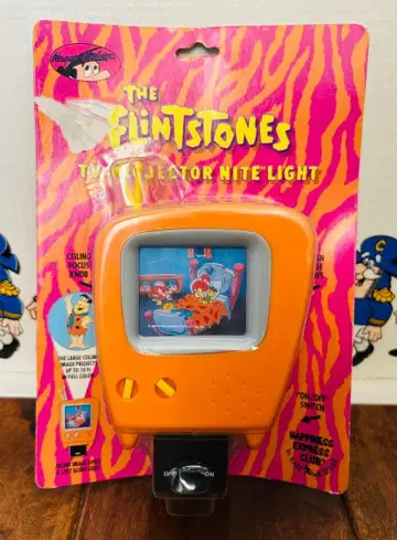 90' 원시가족 플린트스톤 TV 프로젝터 나이트라이트 당시 레어