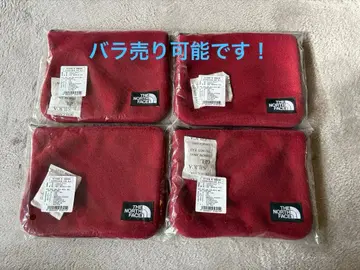 THE NORTH FACE 플리스 파우치 4개 화이트 라벨 미사용 새상품