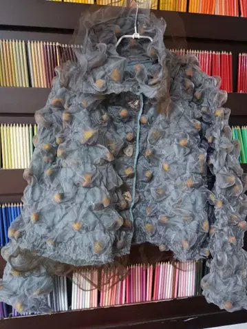 작가 요시다 하츠미 씨의 하나뿐인 자켓 코트