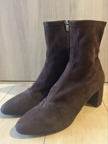 REGAL 브라운 스웨이드 부츠 24cm