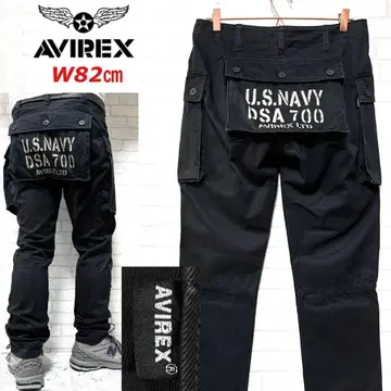 AVIREX 에어로 카고 팬츠 몽키 팬츠 M44 U.S.NAVY