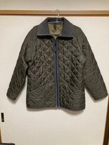 라벤햄 LAVENHAM 영국제 올리브 그린 퀼팅 자켓 L