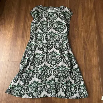 KEI Hayama PLUS 꽃무늬 A라인 원피스