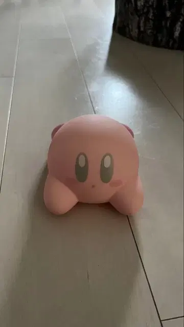 커비 LED 라이트 핑크 실리콘