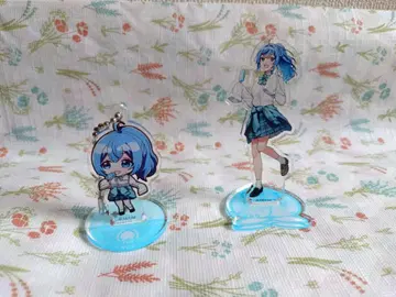 컬러풀 피치 루나 아크릴 스탠드 2개 세트