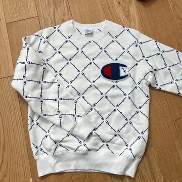 Champion 크루넥 맨투맨 M 화이트