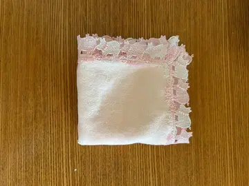 친자와 레이스 돼지에게 진주 핑크 미사용 새상품