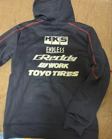 프린트 로고 풀 지퍼 후드티