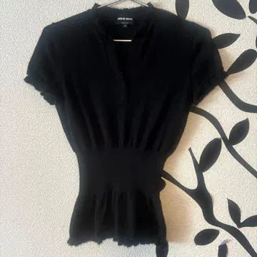 GIORGIO ARMANI 캐시미어 니트 반팔