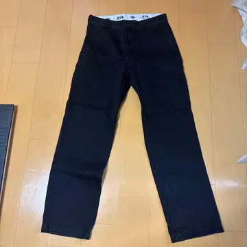 Dickies 874 오리지널 핏 블랙 데님 팬츠