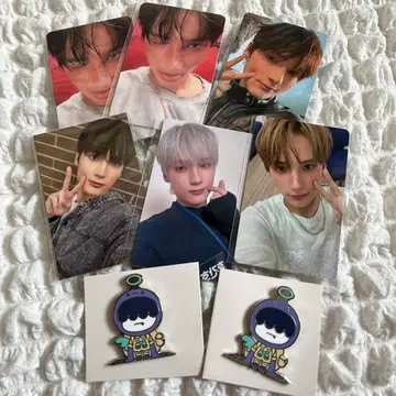 TXT 휴닝카이 트레이딩 카드&핀 배지 세트 후무냐린 뿔바투