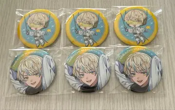 히바치마나 HEROES 1주년 캔뱃지 6개 세트