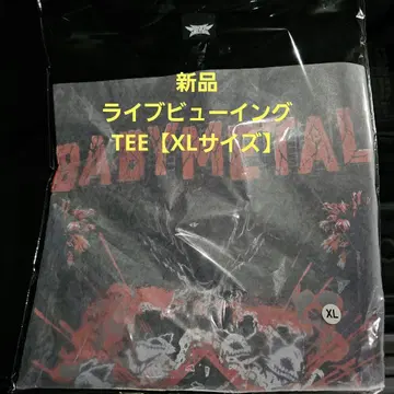 BABYMETAL 라이브 뷰잉 TEE [ XL 사이즈 ]