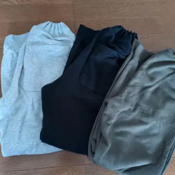 유니클로 GU 드라이 스웨트 팬츠 3세트 남성용 S