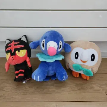 포켓몬 냐오불 목도리귀 어흥염 봉제 인형