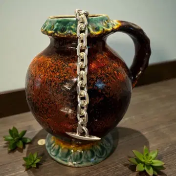 덴마크 Aarre & Krogh 팔찌 82g 22.5cm