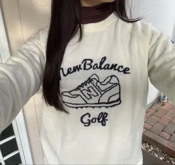 new balance 골프 스니커즈 자수 트레이닝복