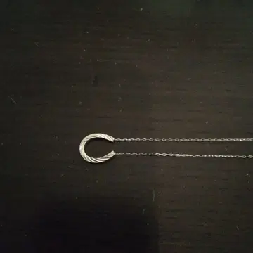 플라티나 디자인 목걸이