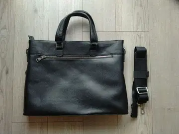 블랙 비즈니스 백 가죽