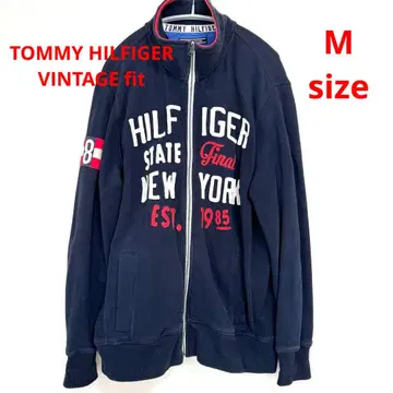 TOMMY HILFIGER Vintage Fit 남성용 네이비 후드티