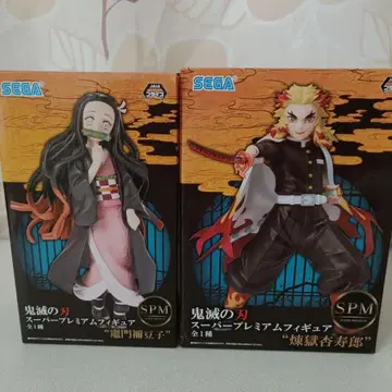 귀멸의 칼날 SPM 피규어 렌고쿠 쿄쥬로 카마도 네즈코