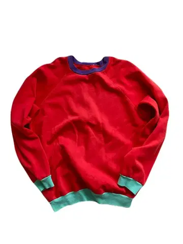 [ 80-90s ] 배색 레어 빈티지 맨투맨