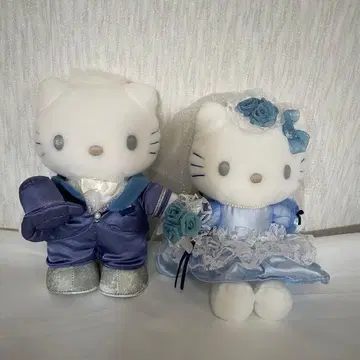 헬로키티 다니엘 웨딩 인형 웰컴 스페이스 산리오