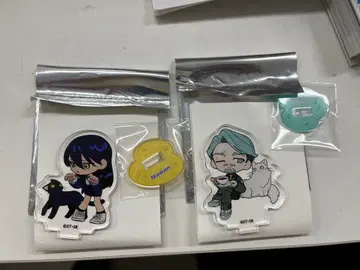 GQuuuuuuX 마네키네코 아크릴 스탠드 샤리아 블루 냐안 세트