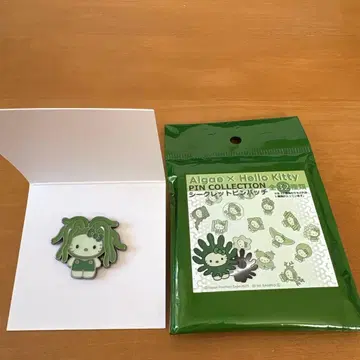 오사카 만박 일본관 해조 키티 핀 배지 보우아오노